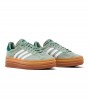adidas Gazelle Bold Silver Green Gum WMNS