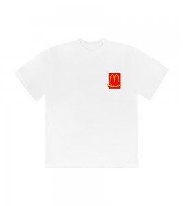 Футболка Travis Scott x McDonald's Action Figure White