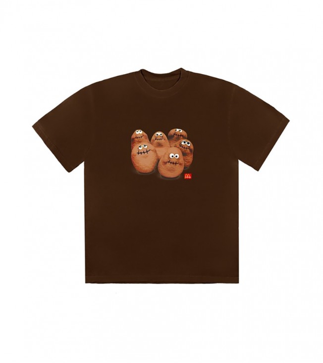 Футболка Travis Scott x McDonald's Squad III Brown
