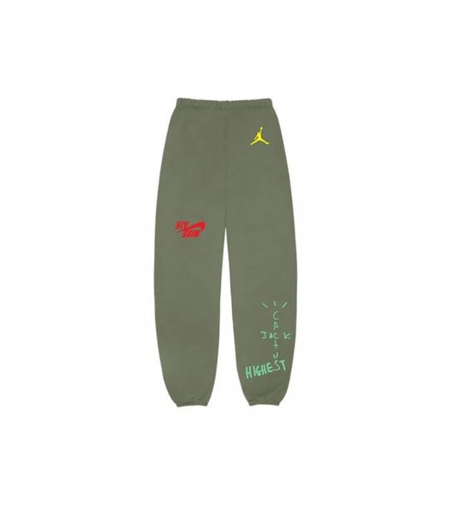 Штаны Travis Scott x Jordan Cactus Jack Highest Olive