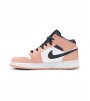 Кроссовки Air Jordan 1 Mid Pink Quartz GS
