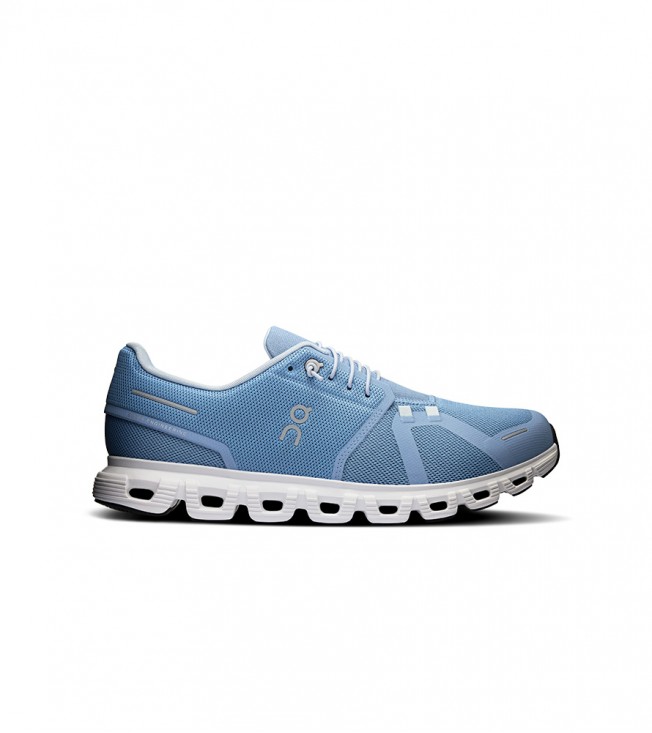 On Cloud 6 Evergreen Black Chambray White