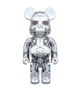 Bearbrick T-800 400% Chrome