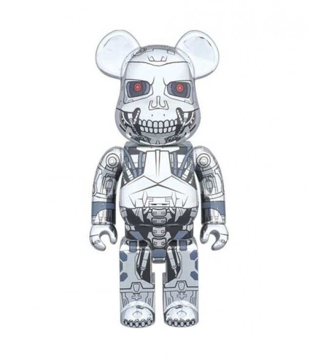 Bearbrick T-800 400% Chrome
