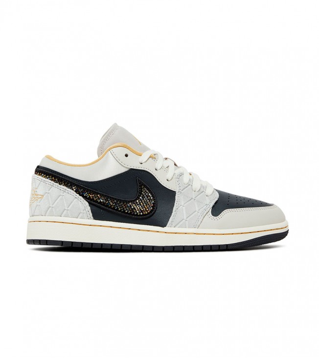 Jordan 1 Low Beaded Swoosh