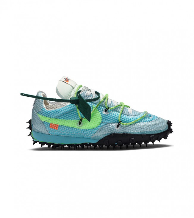 Off-White x Nike Wmns Waffle Racer Vivid Sky