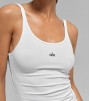 Топ Alo Yoga Ribbed Prosper White