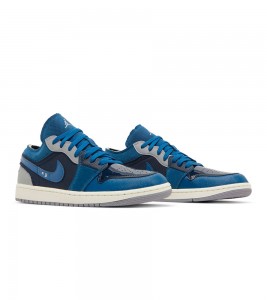 Jordan 1 Low SE Craft Obsidian French Blue Ashen Slate White - ???? ?20