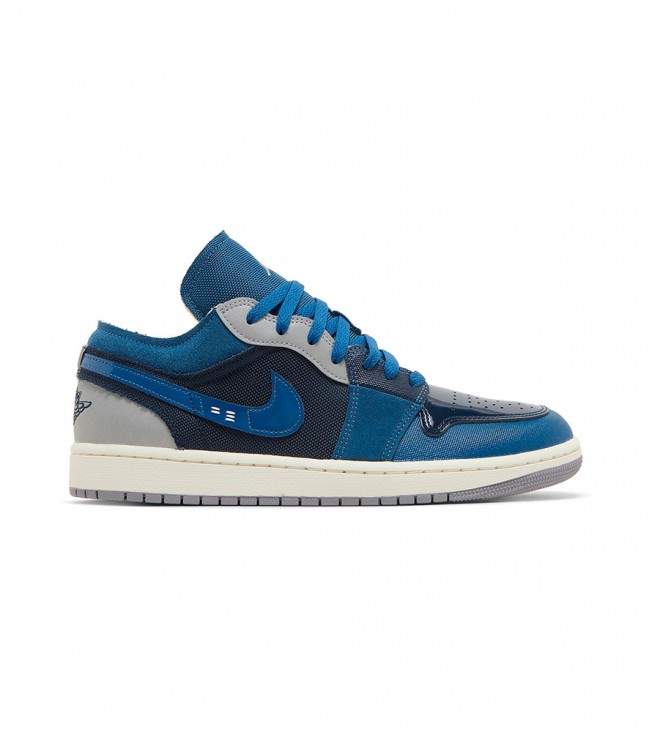 Jordan 1 Low SE Craft Obsidian French Blue Ashen Slate White
