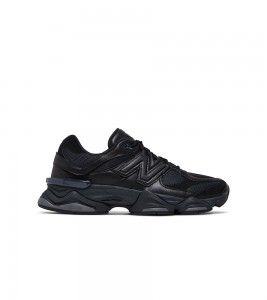 New Balance 9060 Triple Black Leather
