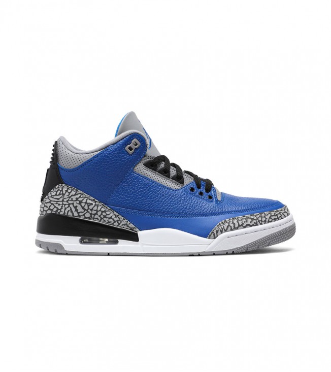Jordan 3 Retro Varsity Royal Cement