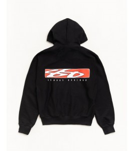 Худи Stussy S Box Zip Hoodie Black - Фото №2