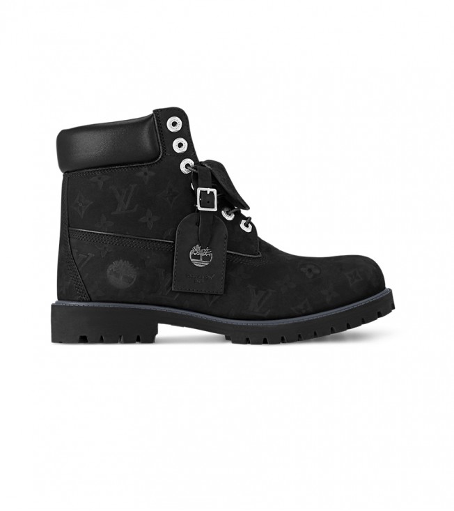 Louis Vuitton Timberland 6" Ankle Boot Black Monogram