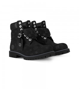 Louis Vuitton Timberland 6" Ankle Boot Black Monogram - Фото №2