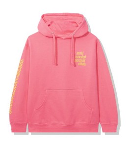 Худи Anti Social Social Club Food Court Pink - Фото №2
