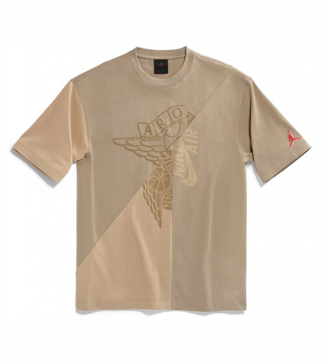Футболка Travis Scott Cactus Jack x Jordan T-Shirt Khaki/Desert