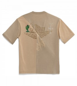 Футболка Travis Scott Cactus Jack x Jordan T-Shirt Khaki/Desert - ???? ?20