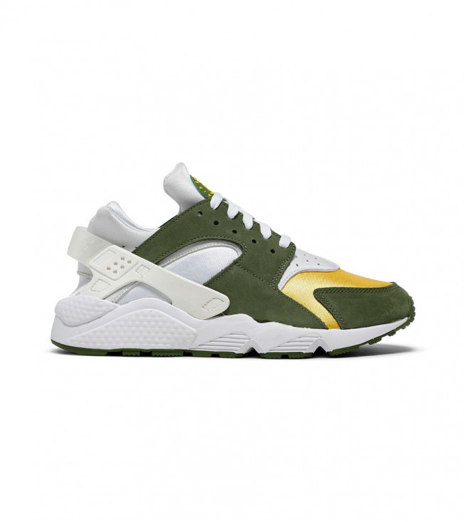 Nike Stussy x Air Huarache LE 'Dark Olive' 2021