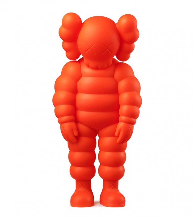 KAWS What Party Figure Orange 28 см