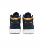 Кроссовки Air Jordan 1 Mid Obsidian Desert Ochre GS