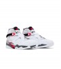Jordan 8 Retro White True Red (2025)