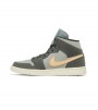 Кроссовки Air Jordan 1 Mid Grey Onyx WMNS