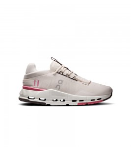 On Running Cloudnova Oyster Ivory Wmns