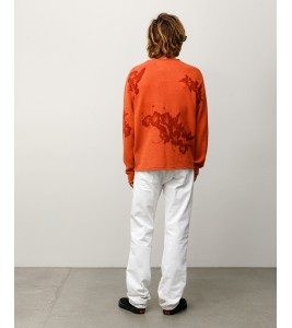 Свитер Stussy Floral Roll Neck Sweater Rust - ???? ?20