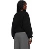 Свитер Fear Of God Essentials Black Holiday Heavy Waffle 90s Crewneck Sweater