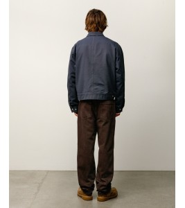 Куртка Stussy Work Jacket Collared Blue - Фото №2