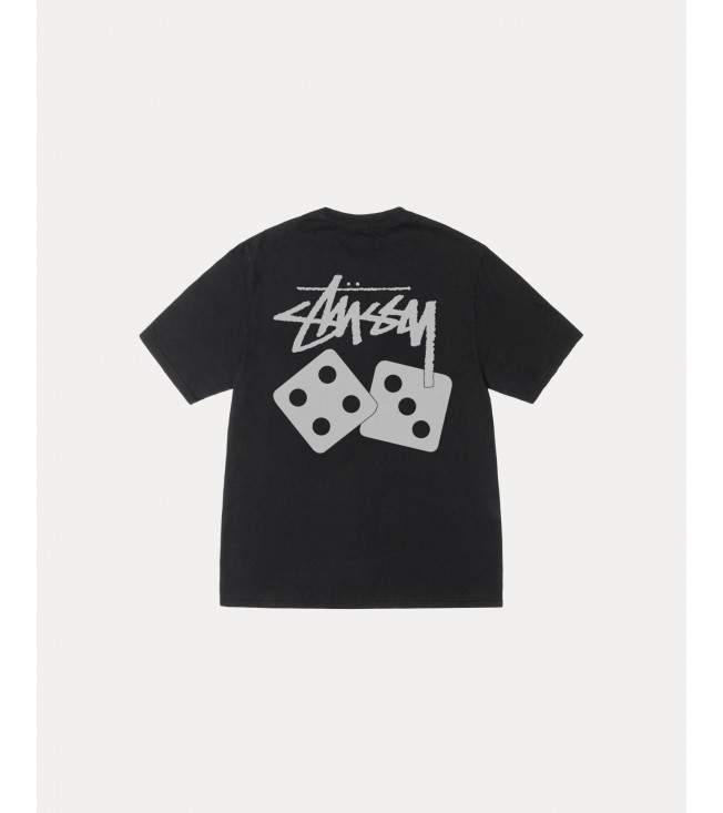 Stussy Dice Tee Pigment Dyed Black