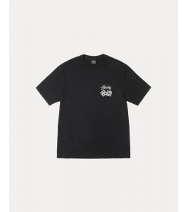 Stussy Dice Tee Pigment Dyed Black - Фото №2