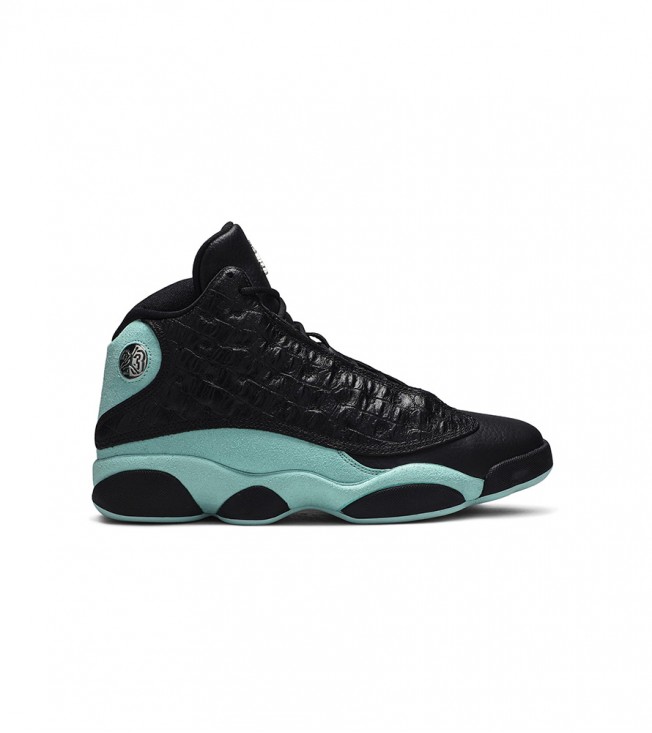 Jordan 13 Retro Black Island Green