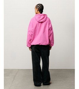 Куртка Stussy Lightweight Hooded Jacket Pink - Фото №2