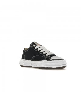 Maison Mihara Yasuhiro Peterson 23 OG Sole Canvas Low Black - Фото №2