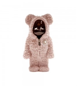Bearbrick x Gelato Pique Pajamas 400% Brown
