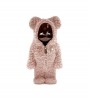 Bearbrick x Gelato Pique Pajamas 400% Brown