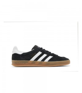 adidas Gazelle Black White Gum