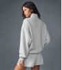 Свитшот Alo Yoga Accolade 1/4 Zip Grey