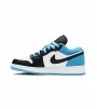 Кроссовки Air Jordan 1 Low Laser Blue GS