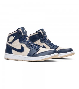 Кроссовки Jordan 1 Retro Premium Midnight Navy Light Cream WMNS - ???? ?20