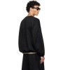 Свитшот Fear Of God Essentials Black Holiday Modern Crewneck Faux-Suede Sweatshirt