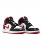 Кроссовки Jordan 1 Mid Gym Red Black White (GS)