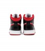 Кроссовки Jordan 1 Mid Gym Red Black White (GS)