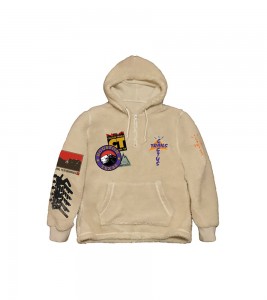 Худи Travis Scott Cactus Trails Half-Zip Sherpa Natural