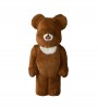 Bearbrick Rilakkuma Kigurumi Chairoikoguma 400%