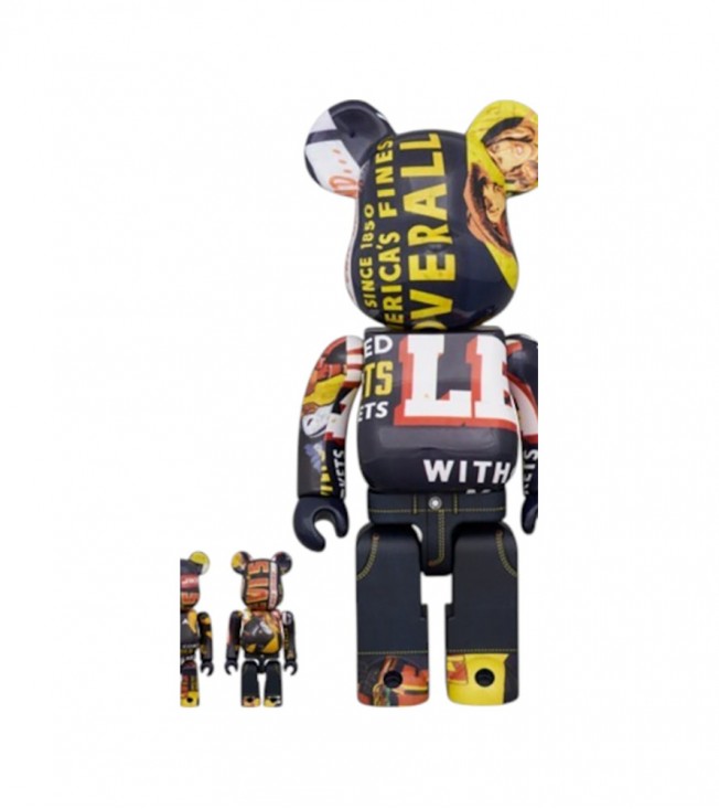 Bearbrick Levi's Banner 100% & 400% Set