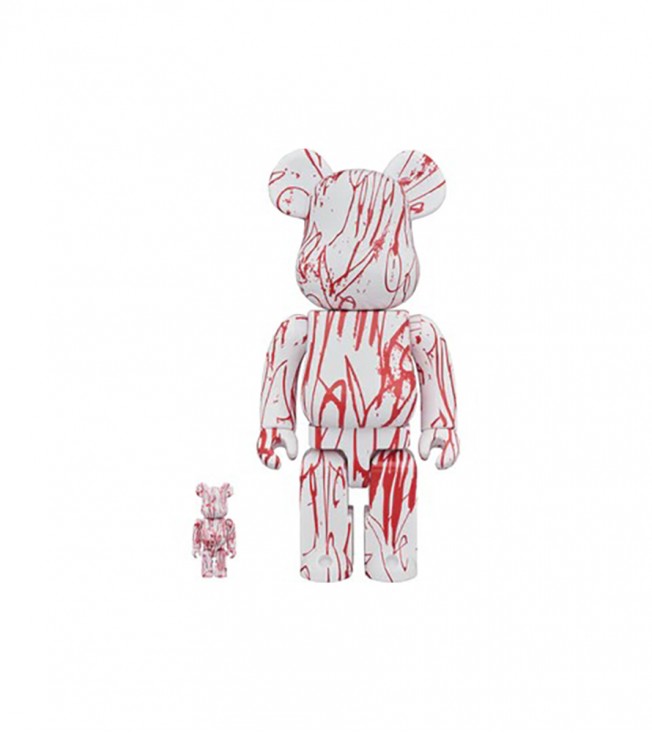 Bearbrick x Curtis Kulig LOVE ME 100% & 400%