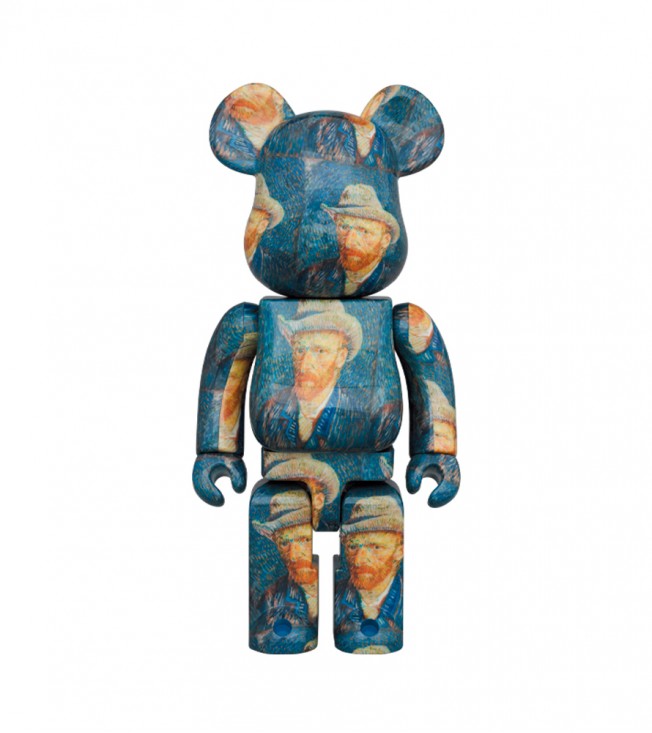 Bearbrick Van Gogh Museum Self Portrait 1000%