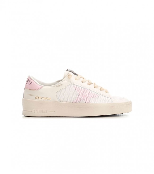 Golden Goose Stardan White Orchid Pink (WMNS)
